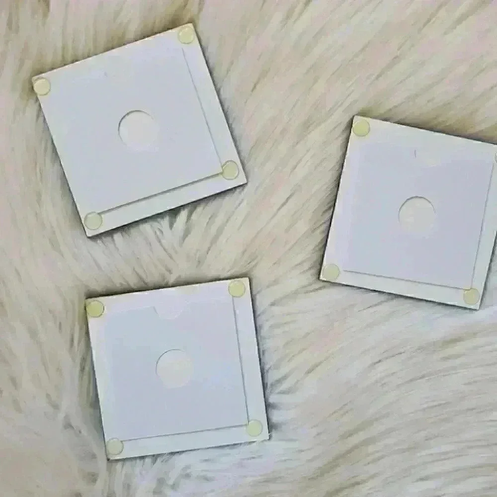 Glass coasters set of three winter themed home decor gift Picture Frames